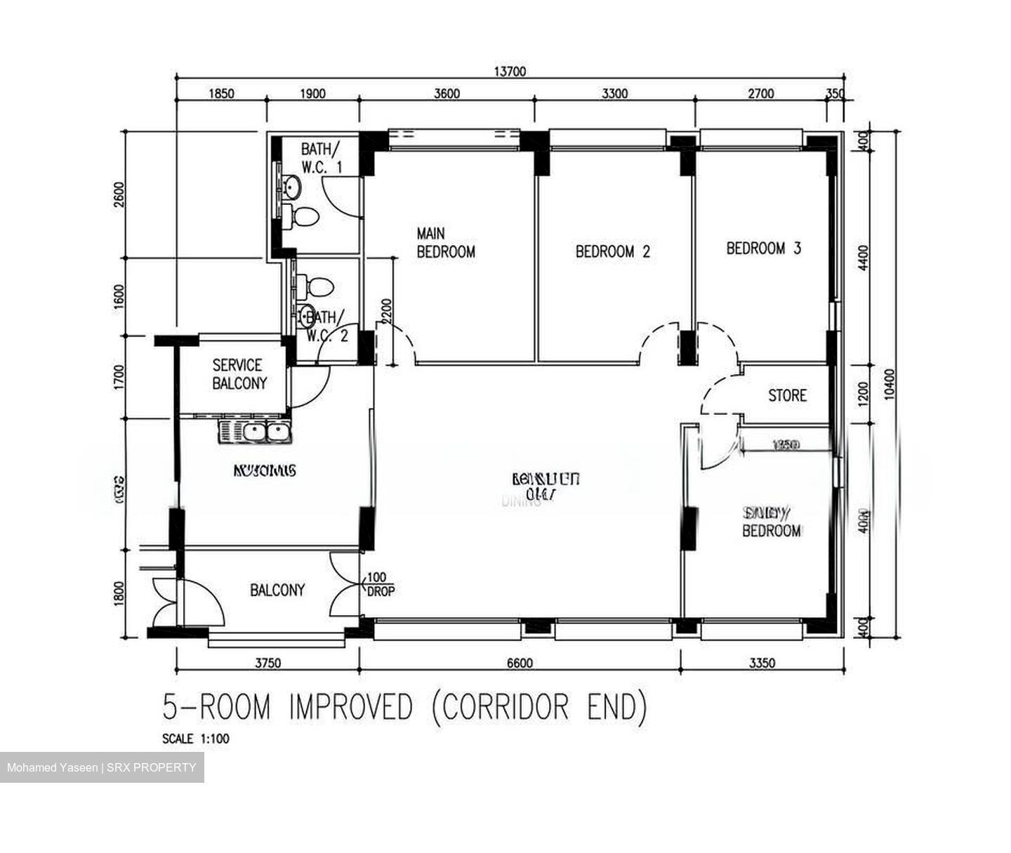 Blk 275 Pasir Ris Street 21 (Pasir Ris), HDB 5 Rooms #555451091